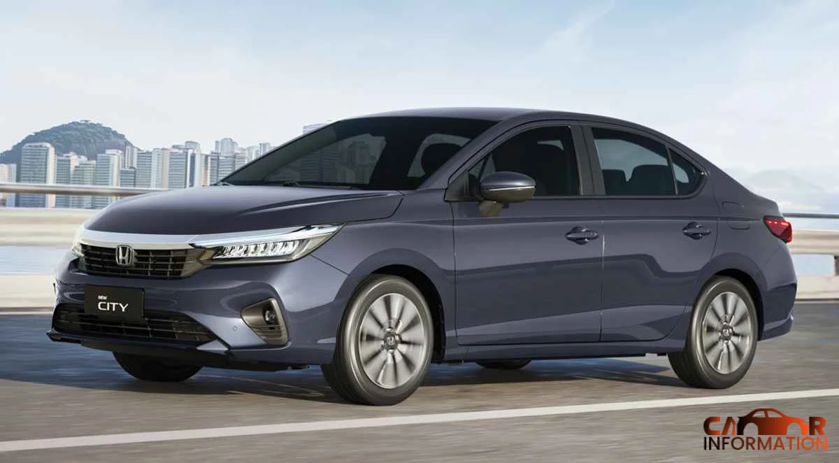 2026 Honda City side profile alloy wheels design