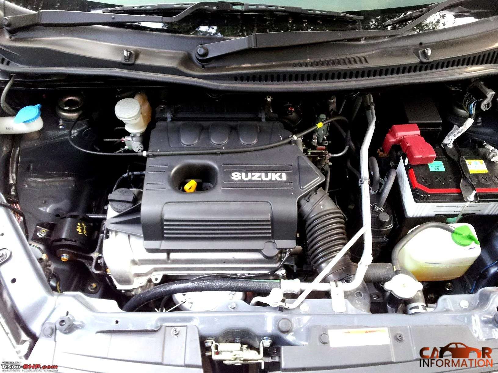 New Maruti Swift LXi engine bay performance specifications