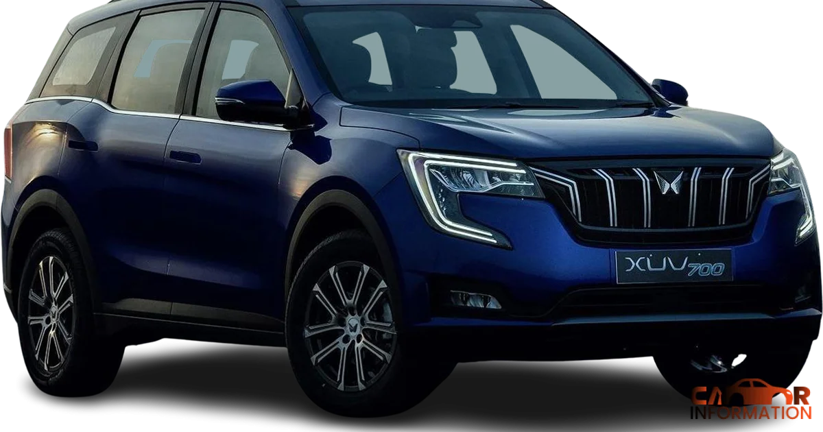Mahindra XUV700 AX Base Model side profile alloy wheels design
