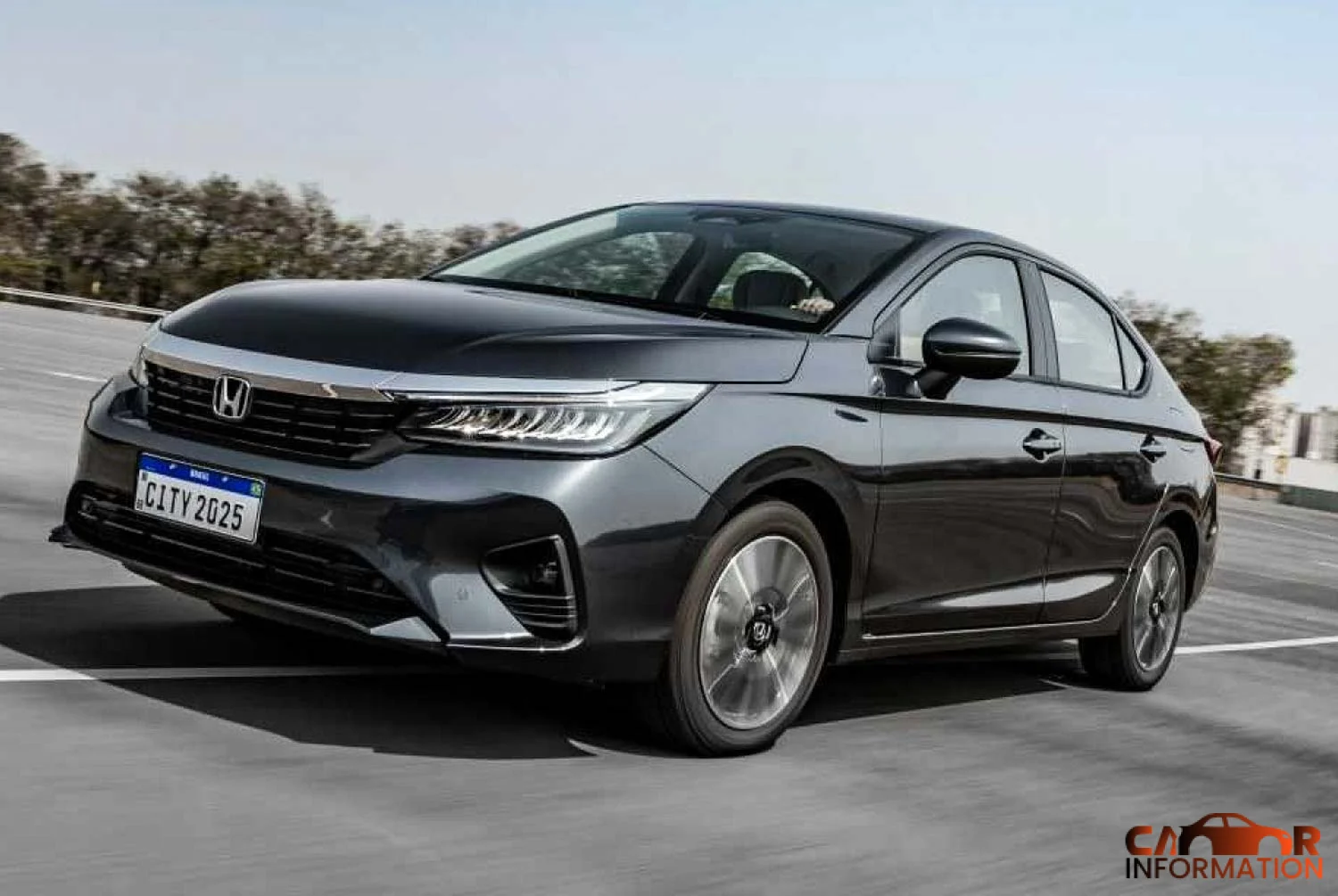 New Honda City front profile road test