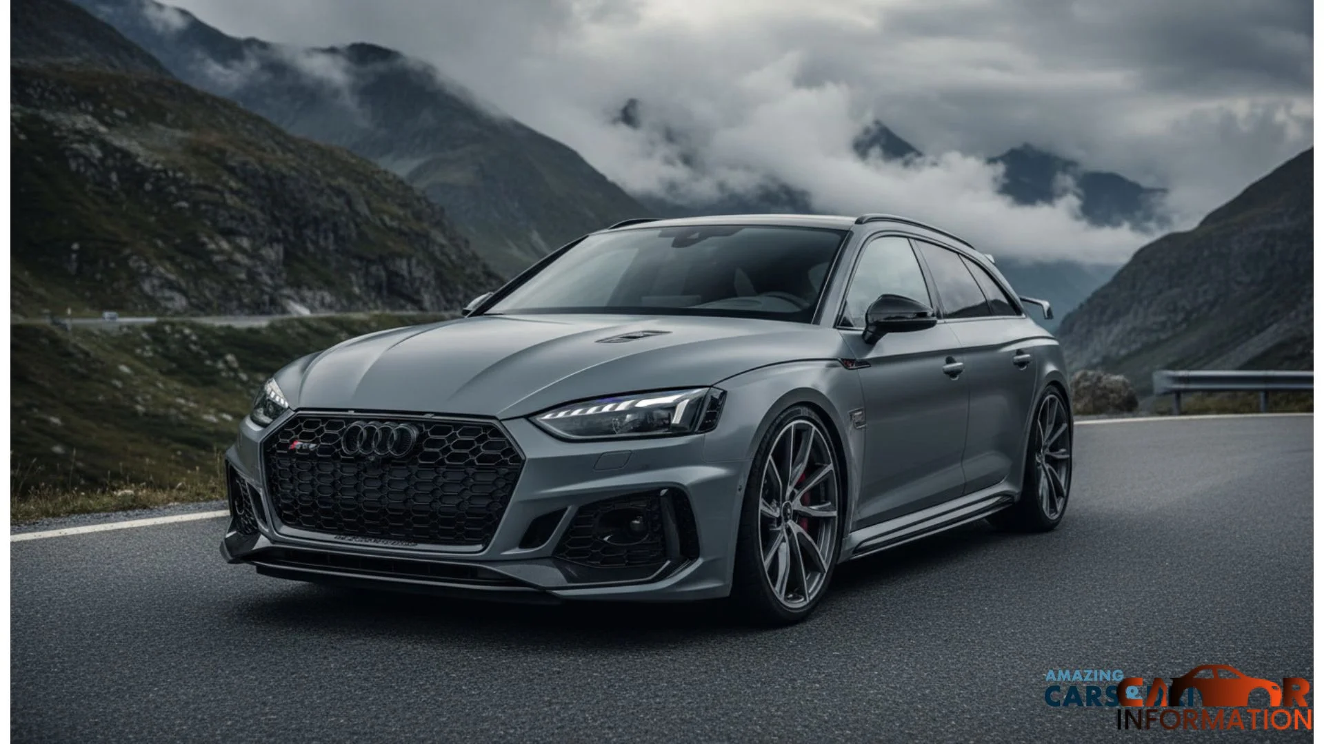 2026 Audi RS5 front profile road test