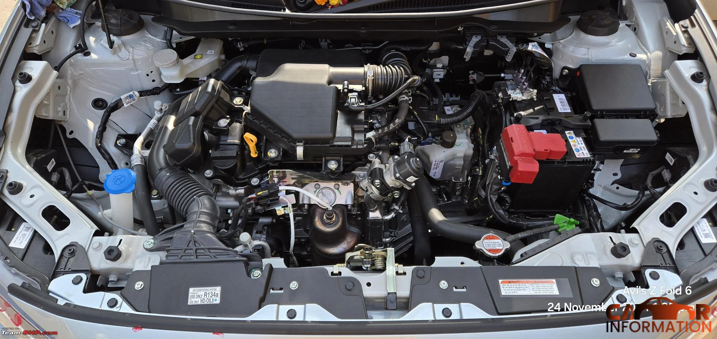 Maruti Suzuki Dzire ZXI Plus engine bay performance specifications