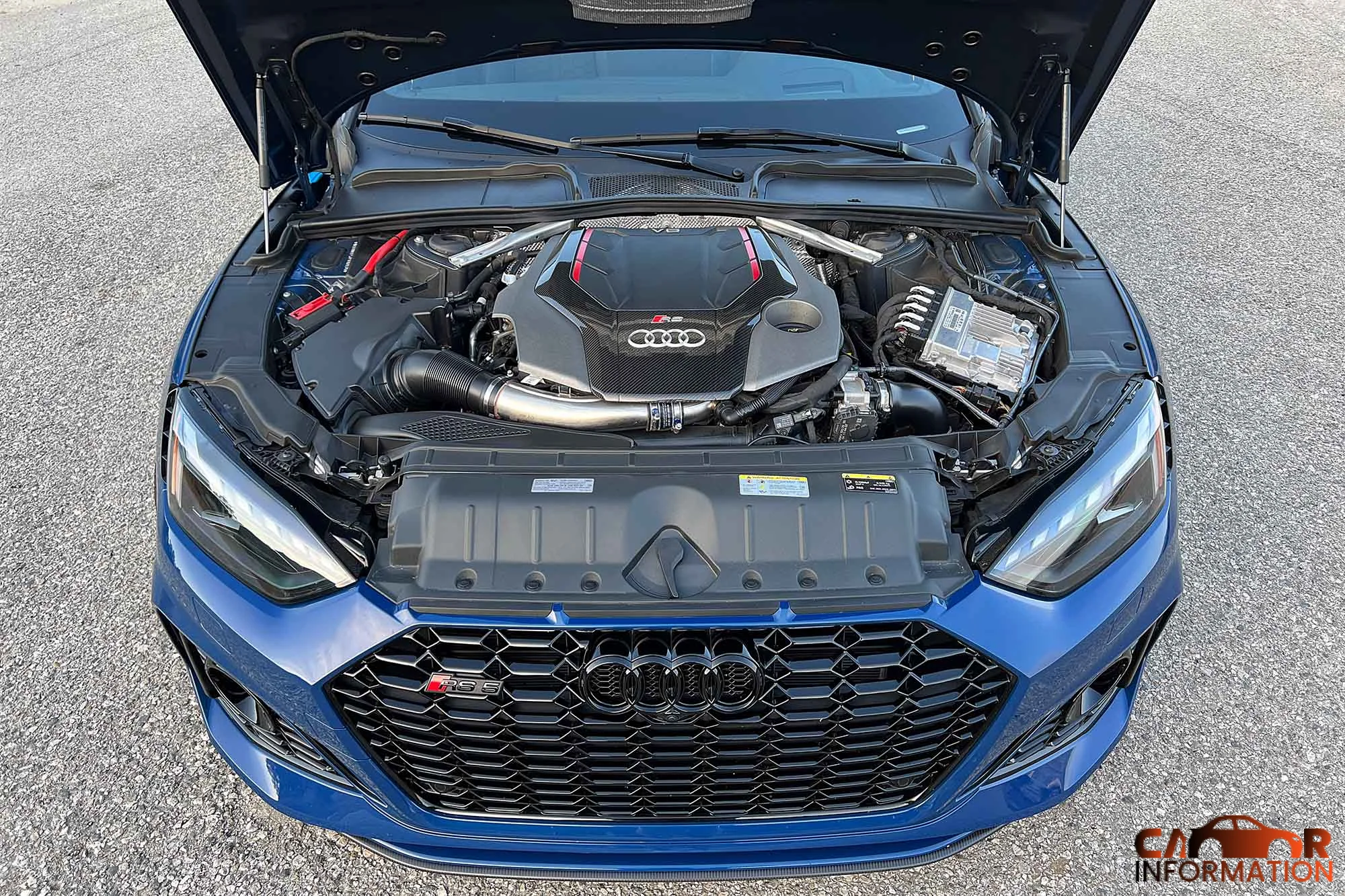 2026 Audi RS5 Hybrid engine bay performance specifications