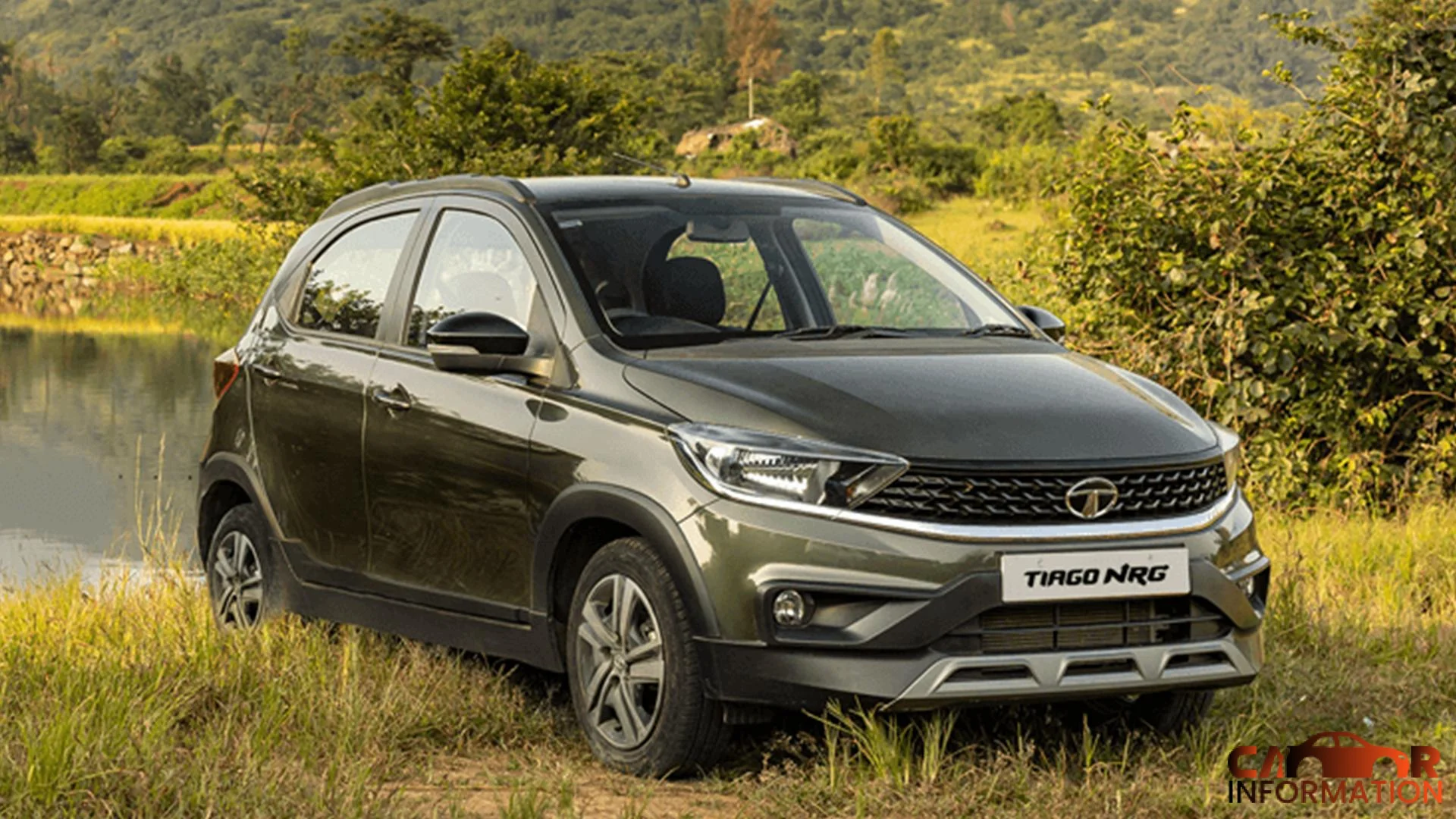 2026 Tata Tiago Petrol vs CNG rear profile styling