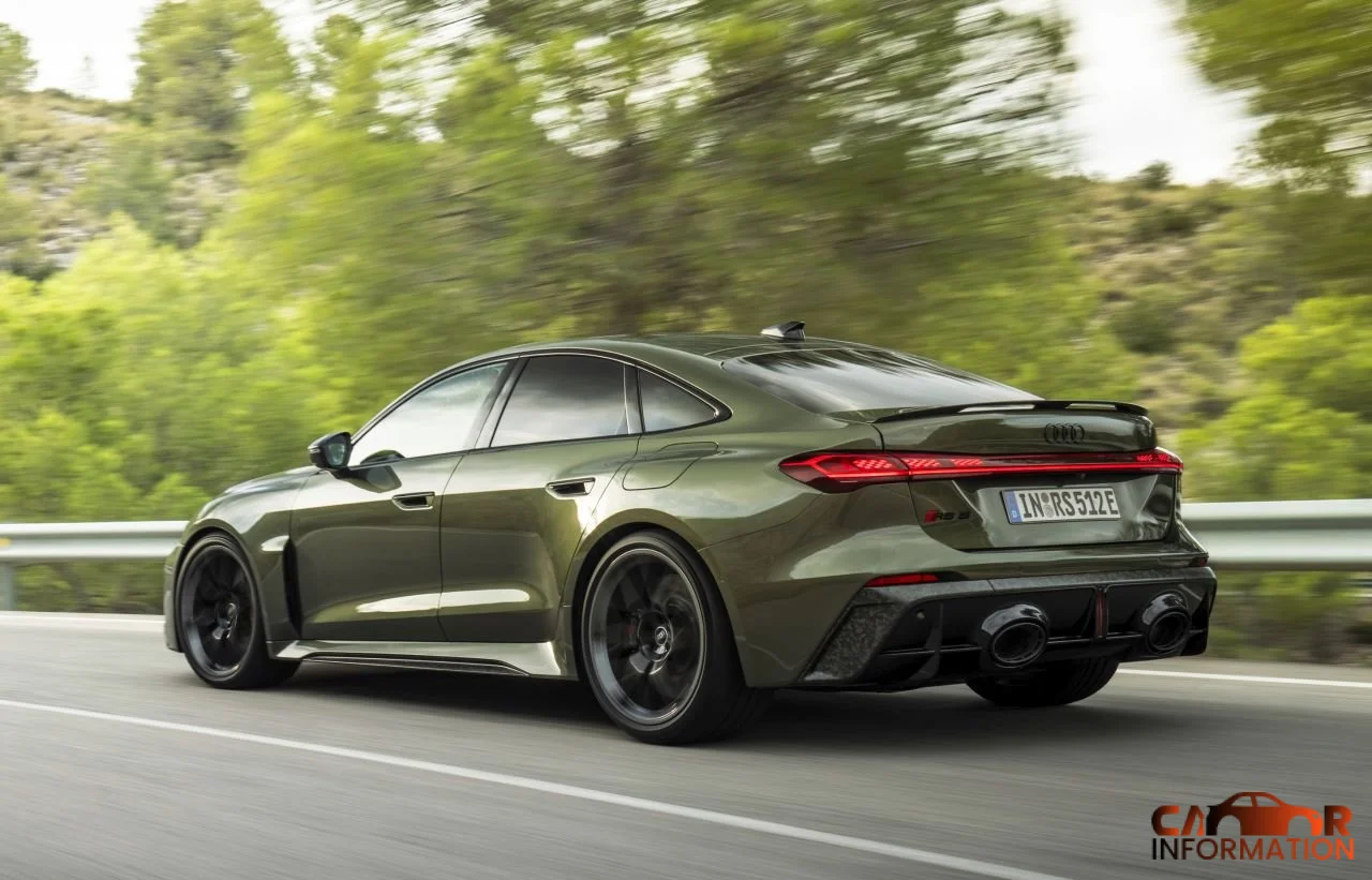 2026 Audi RS5 Hybrid rear profile styling