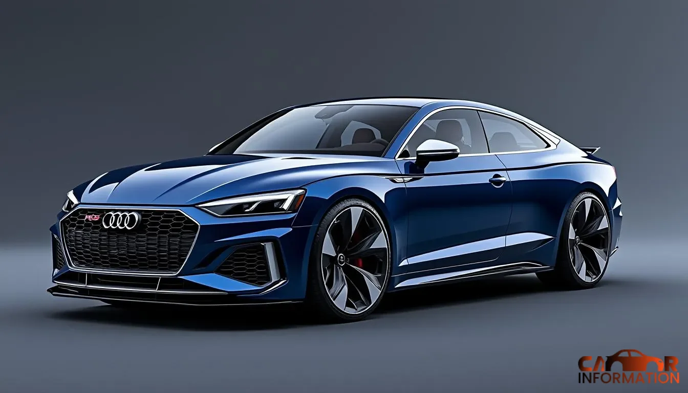 2026 Audi RS5 Hybrid front profile road test