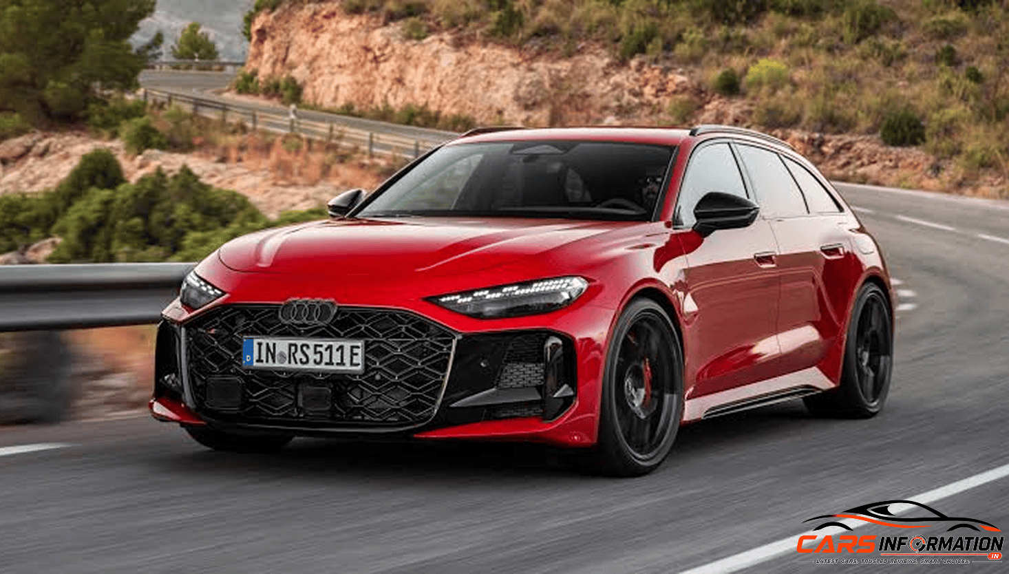 2026 Audi RS5 front profile road test