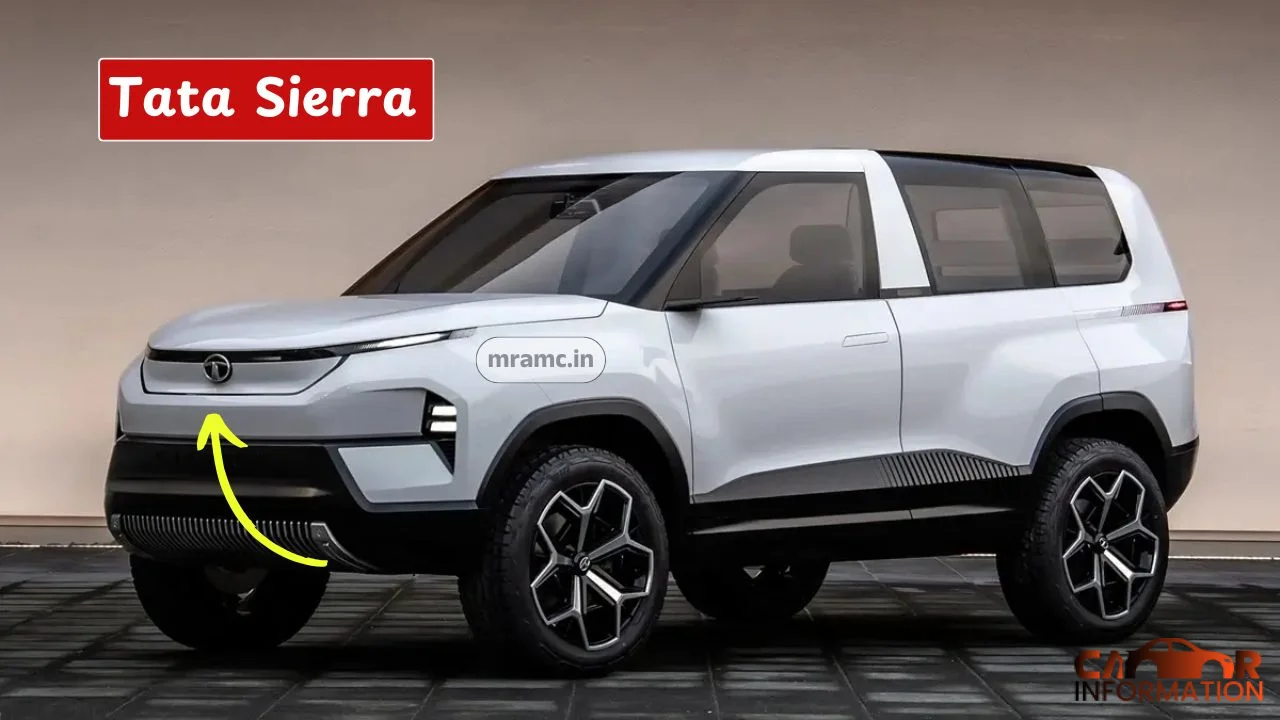 Tata Sierra Pure Variant rear profile styling