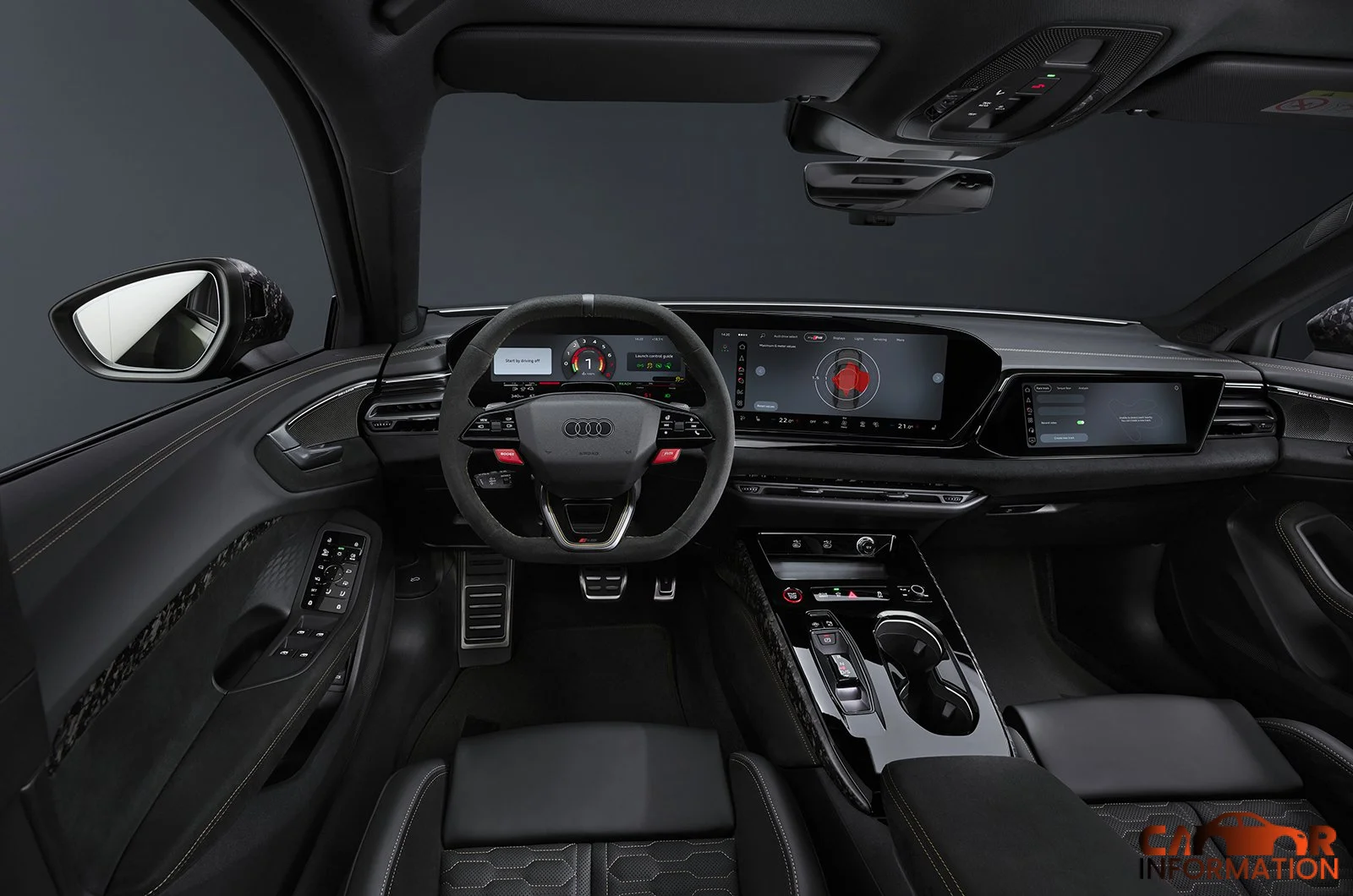 2026 Audi RS5 Hybrid cabin interior dashboard design