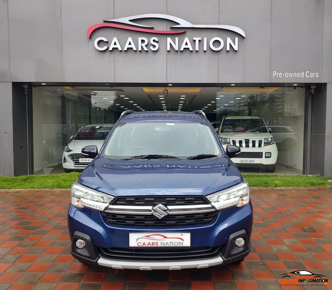 Maruti Suzuki XL6 Zeta Base Model front profile road test