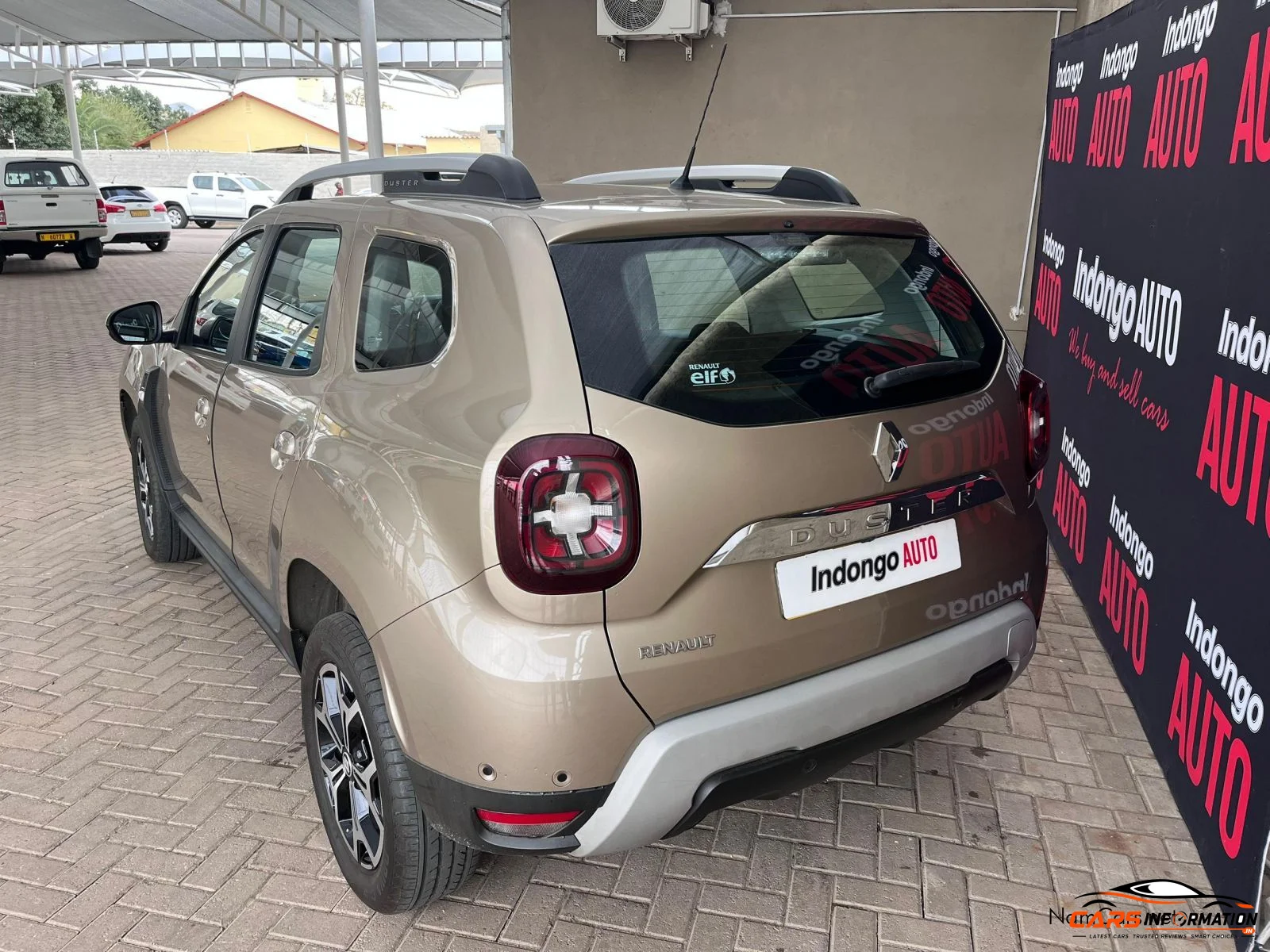 2020 Renault Duster Turbo rear profile styling