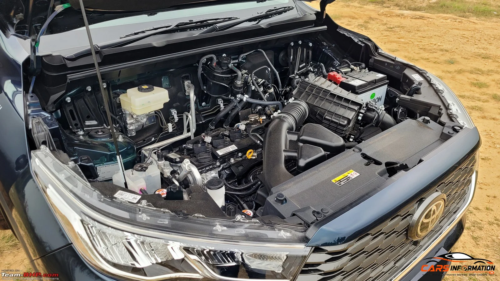 Toyota Innova Hycross engine bay performance specifications