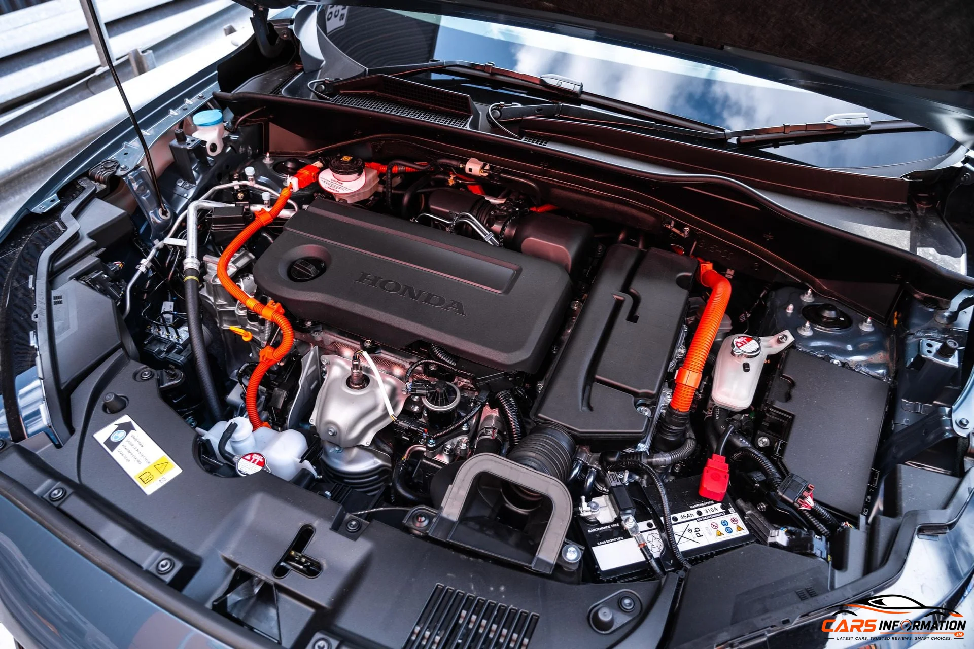 Honda ZRV Hybrid engine bay performance specifications