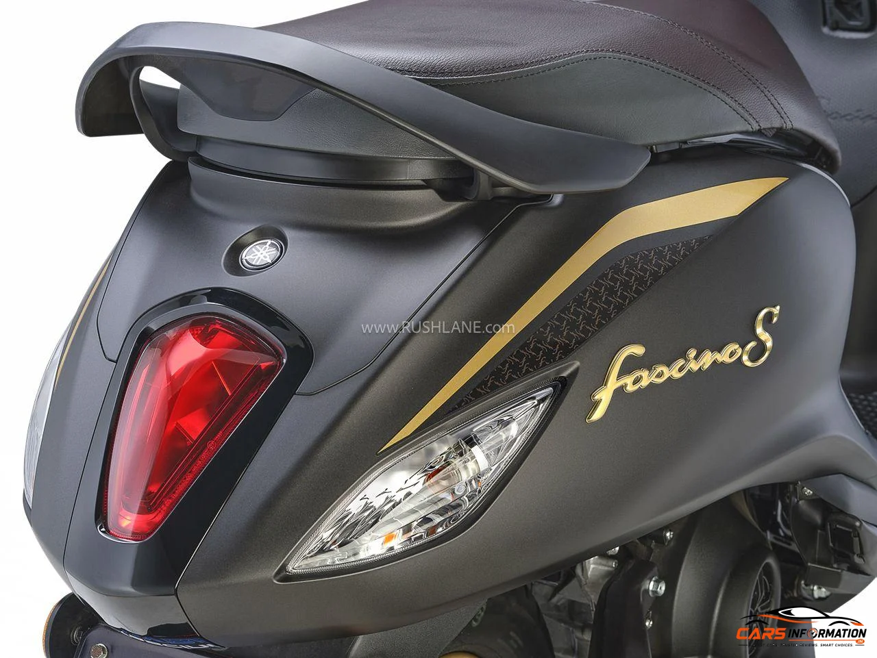 Yamaha Fascino 125 Top Model rear profile styling