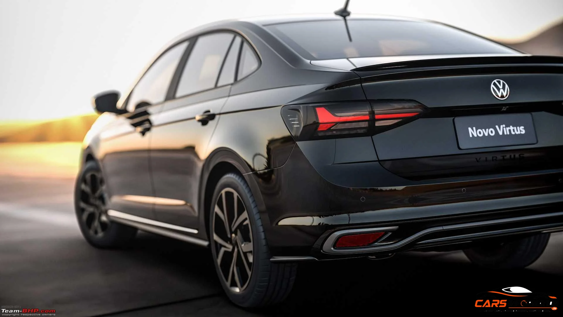 Volkswagen Virtus Topline 2026 rear profile styling