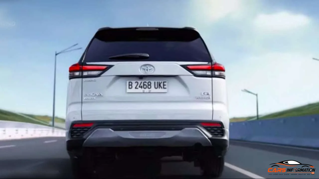 Toyota Innova Hycross rear profile styling