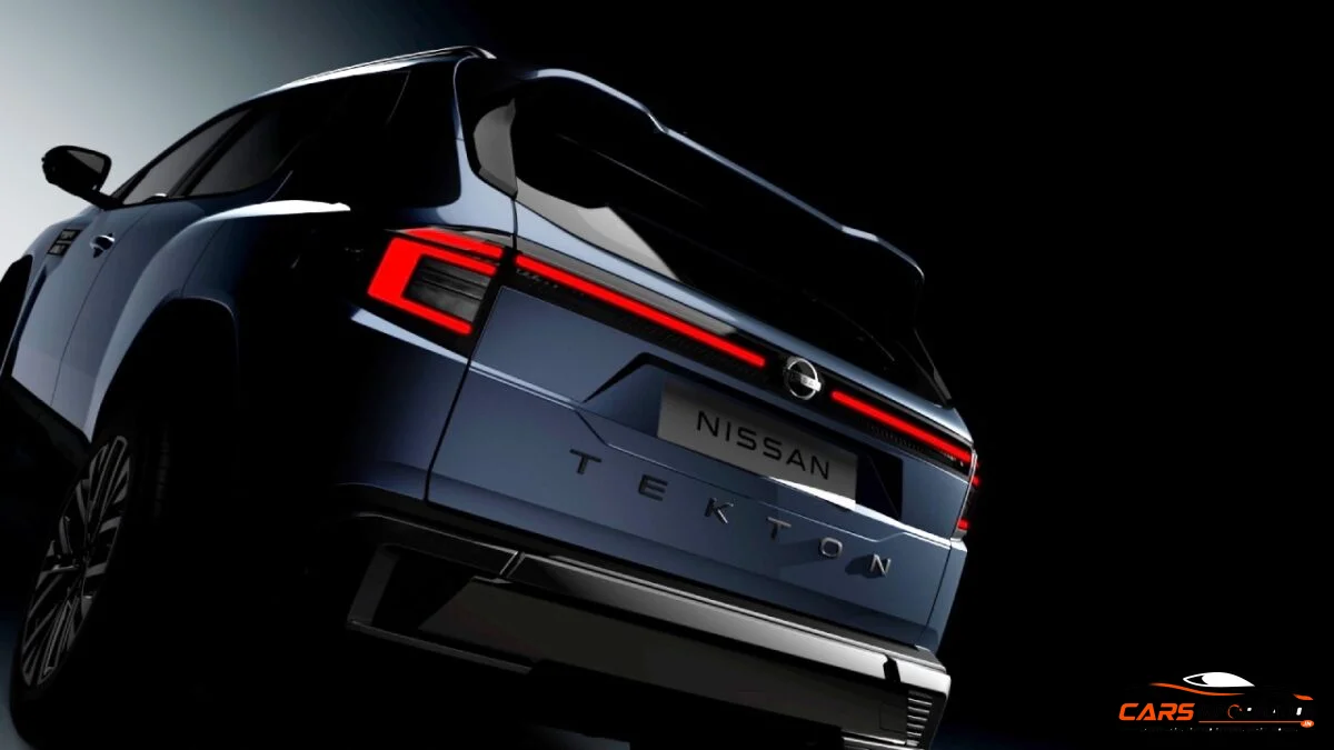 Nissan Tekton rear profile styling