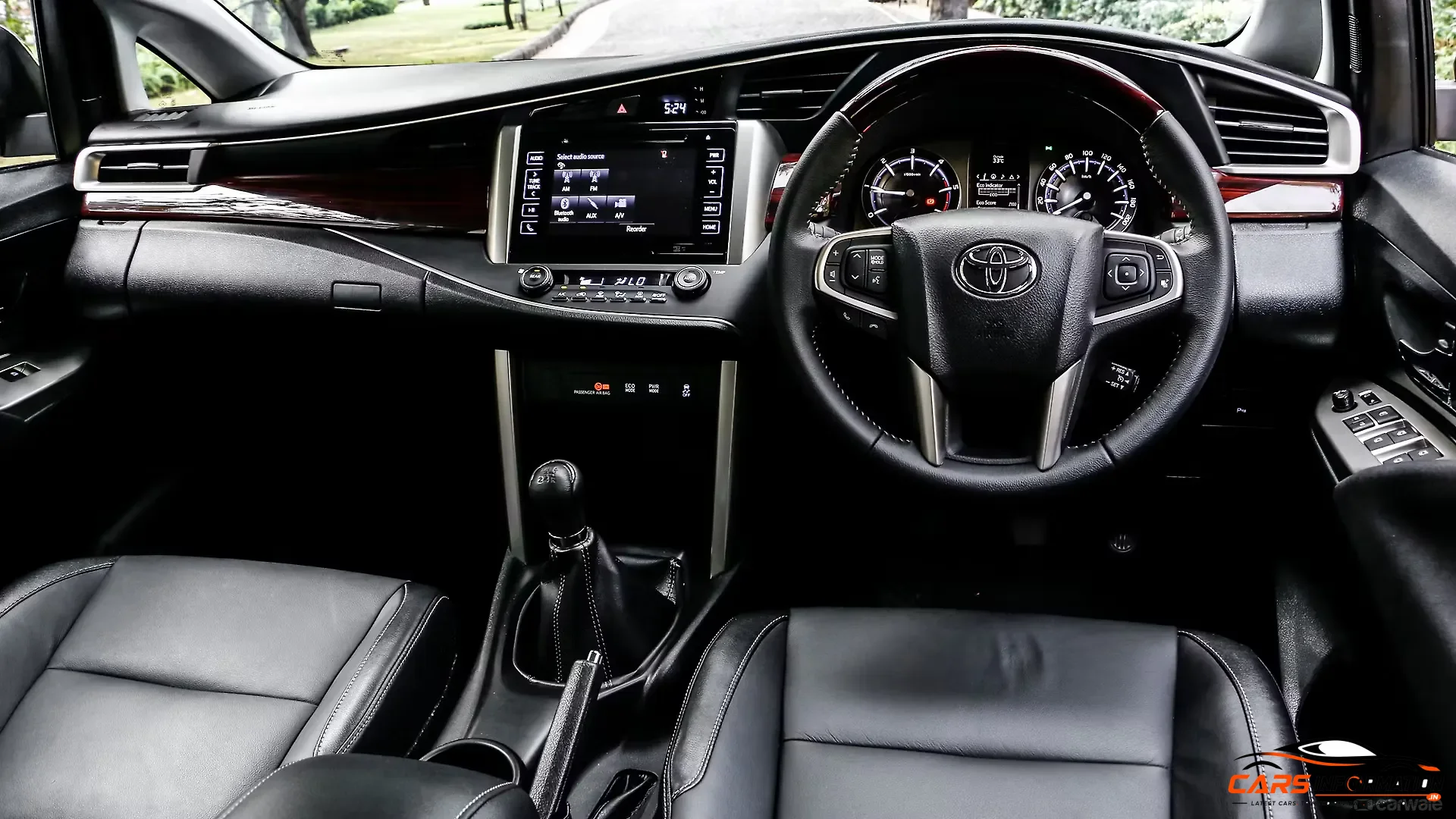 2026 Toyota Innova Crysta ZX cabin interior dashboard design