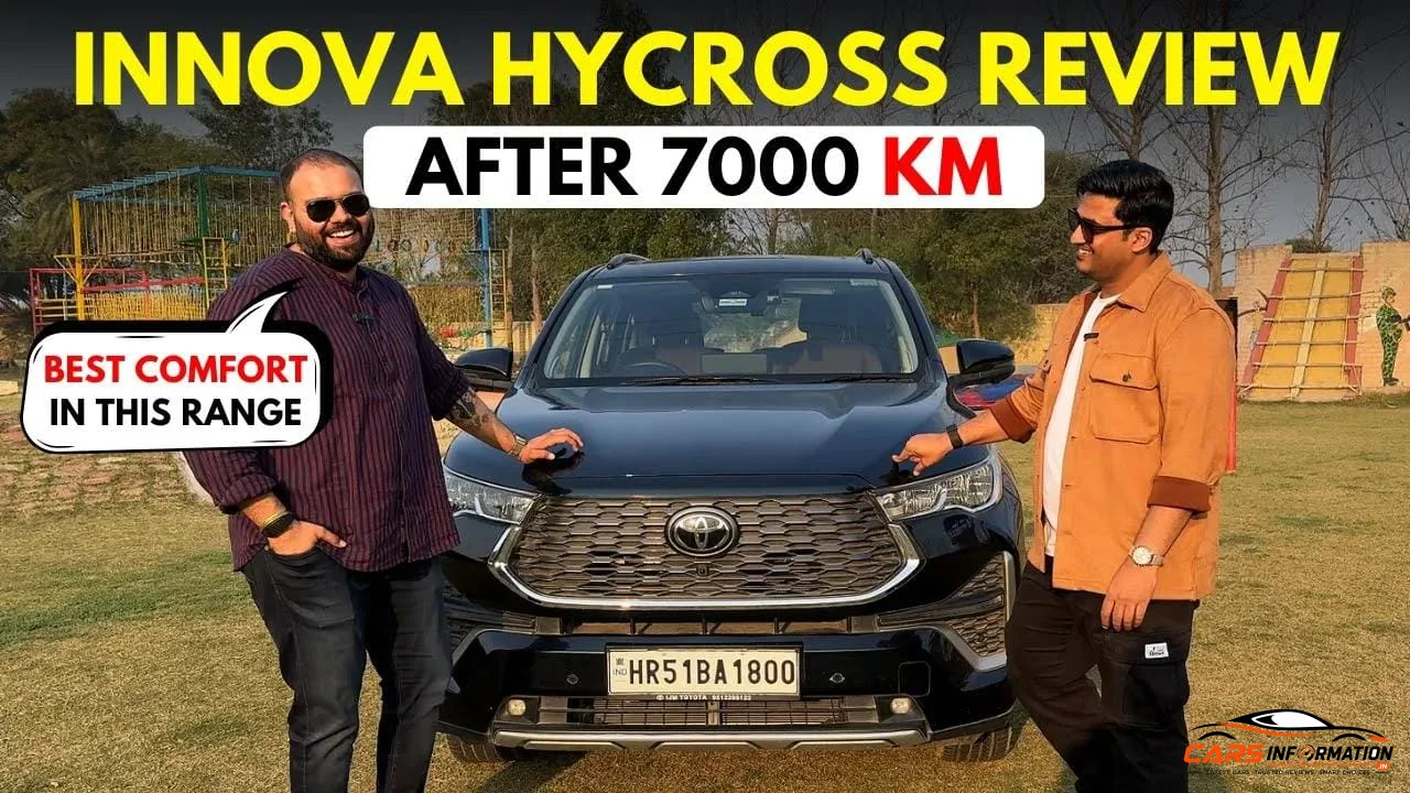 Toyota Innova Hycross front profile road test