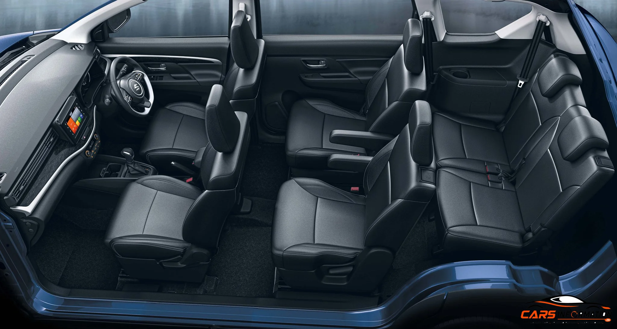 Maruti Suzuki XL6 Zeta Base Model cabin interior dashboard design