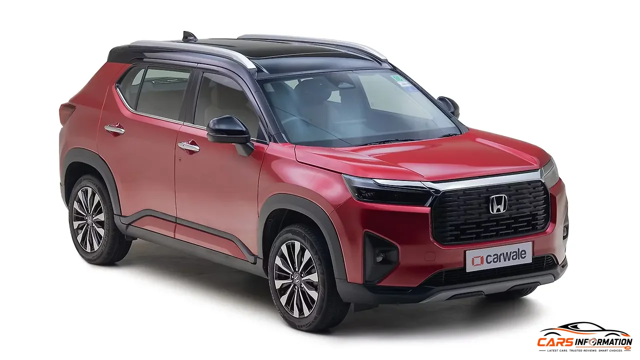 Honda Elevate ZX front profile road test
