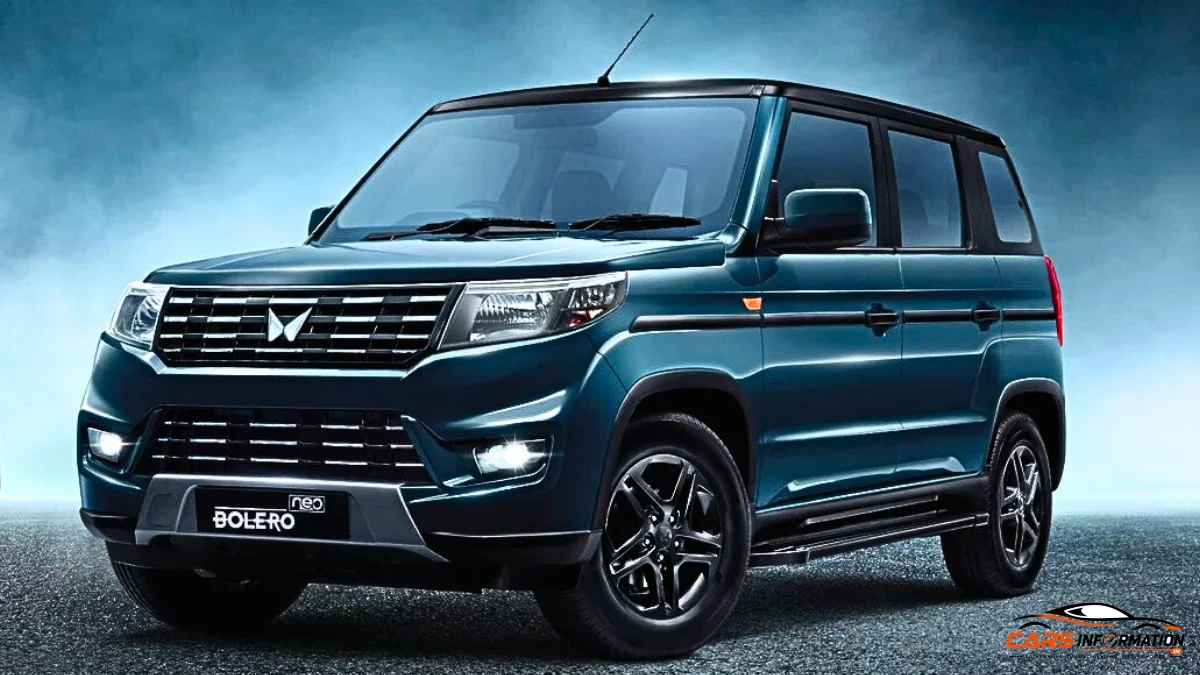 Mahindra Bolero Neo N11 Price Features side profile alloy wheels design