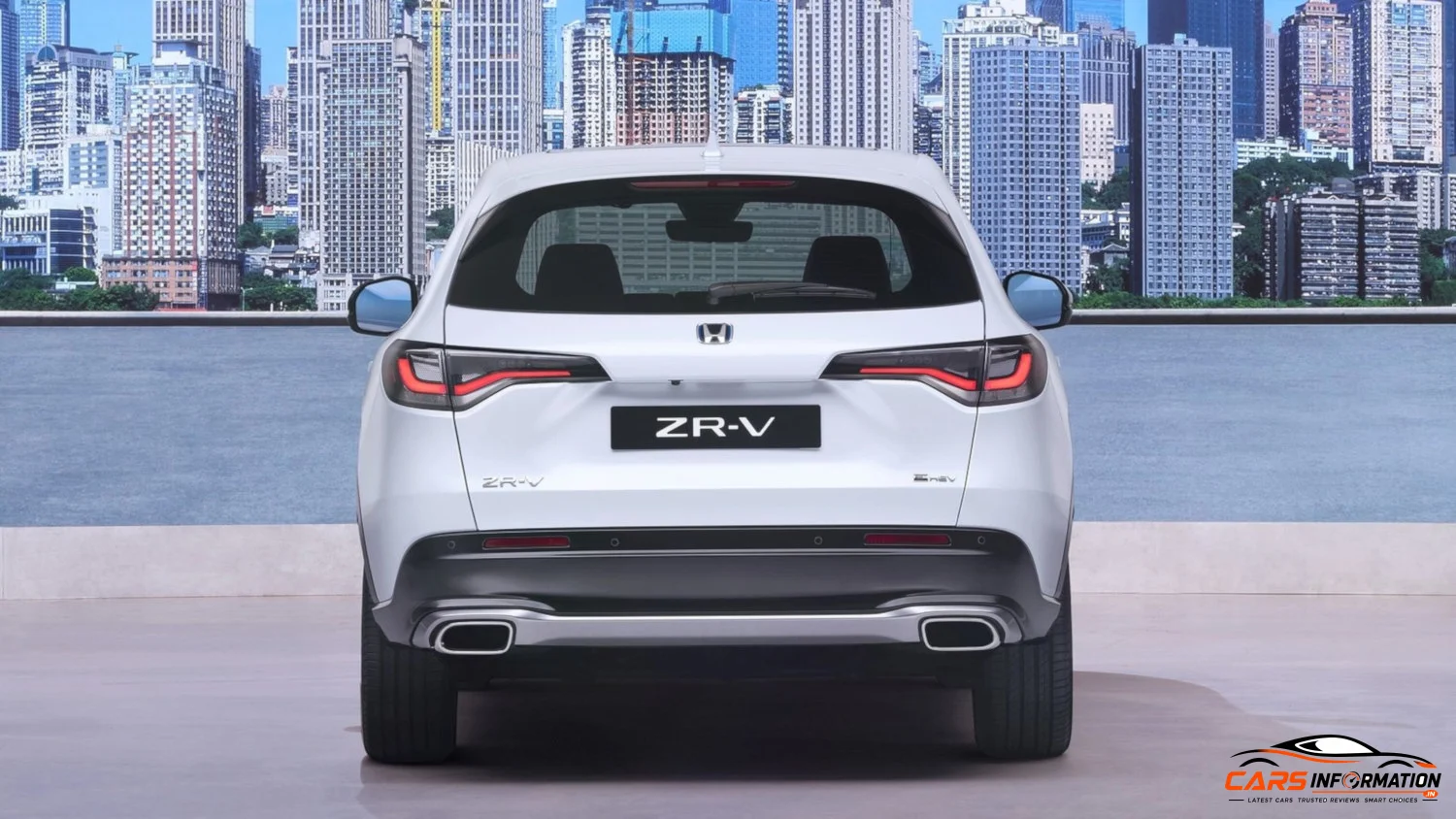 Honda ZRV rear profile styling