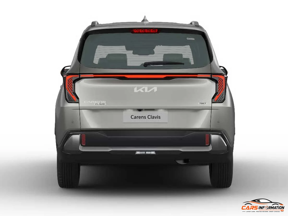 Kia Carens EV Range Test rear profile styling