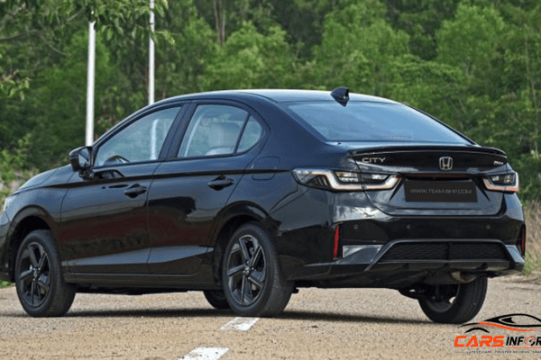 2026 New Honda City Facelift rear profile styling