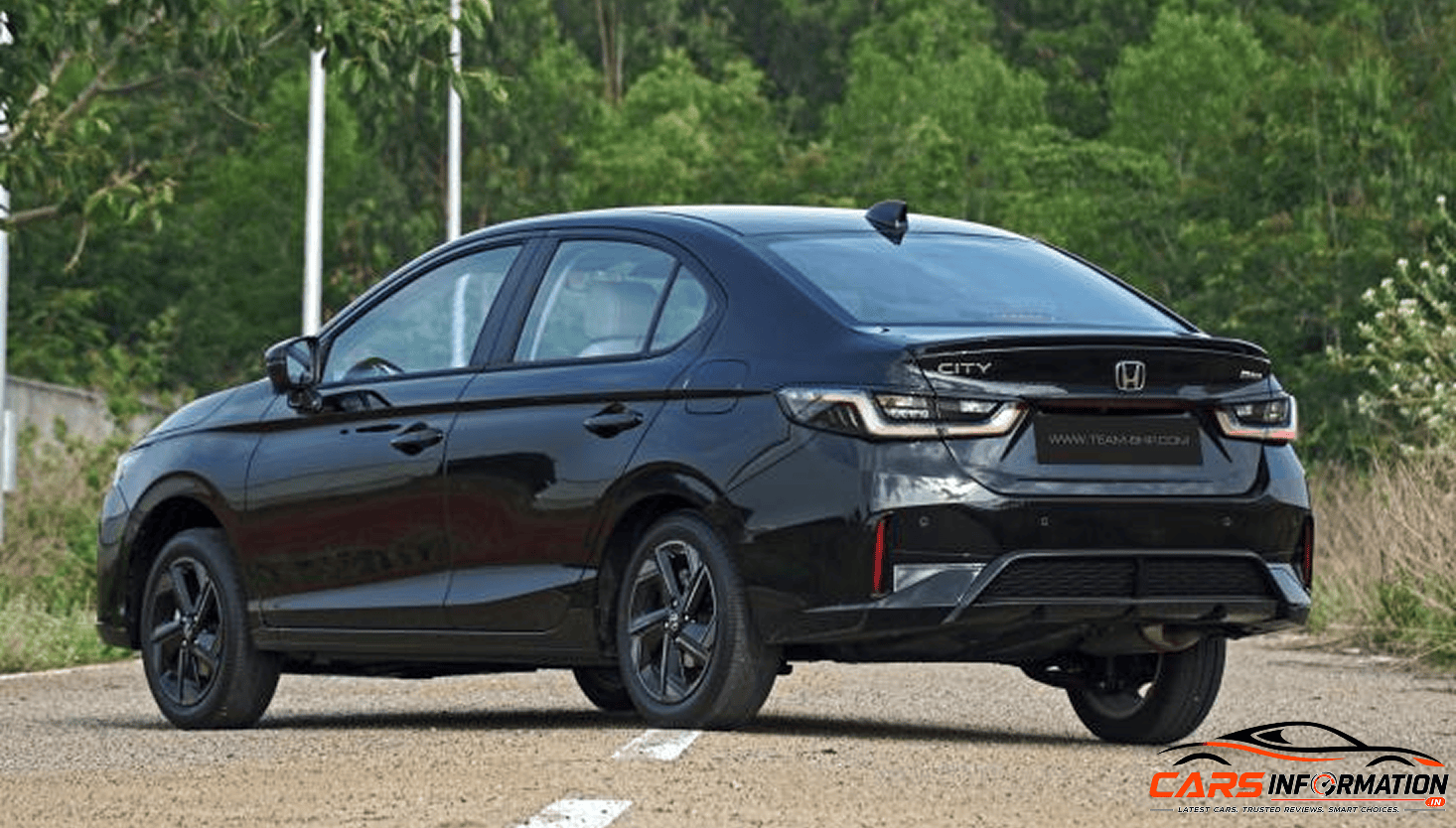 2026 New Honda City Facelift rear profile styling