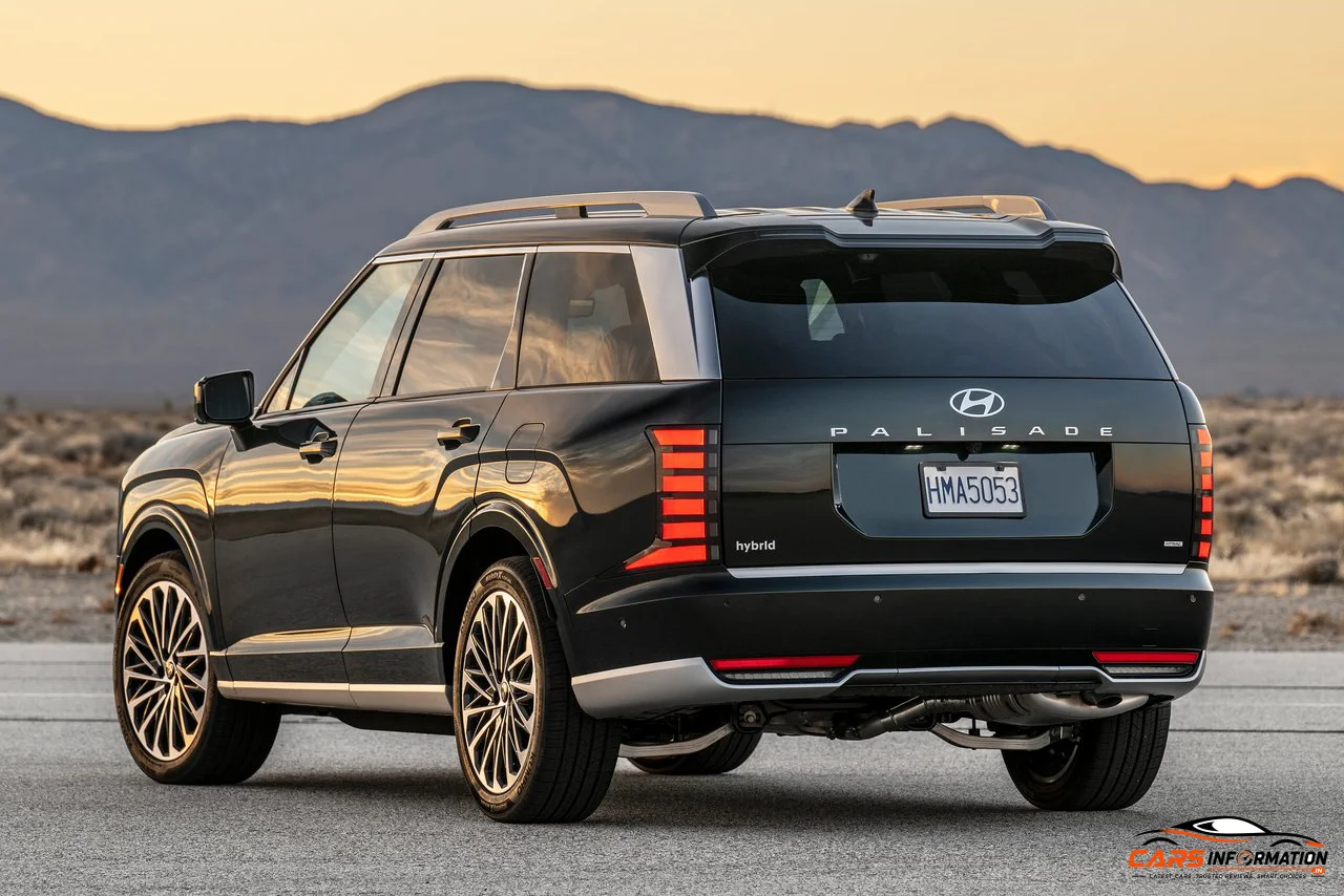 Hyundai Palisade rear profile styling